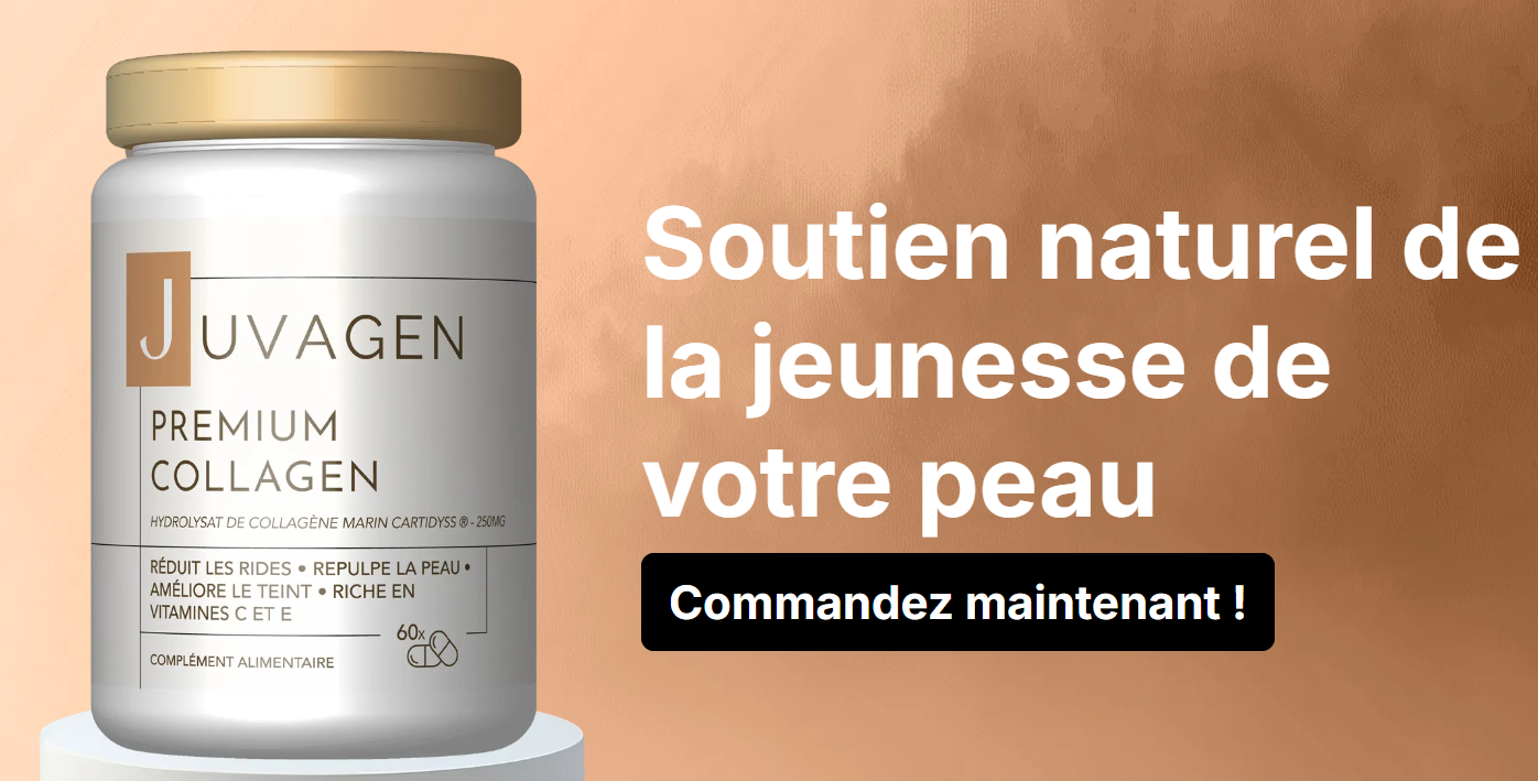 Juvagen Skin Avis – Collagène de Gualité Supérieure en Pharmacie!